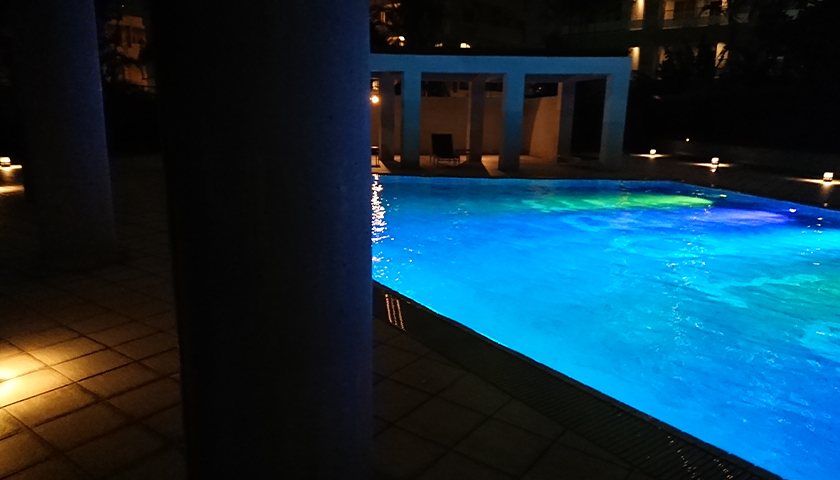 Night pool